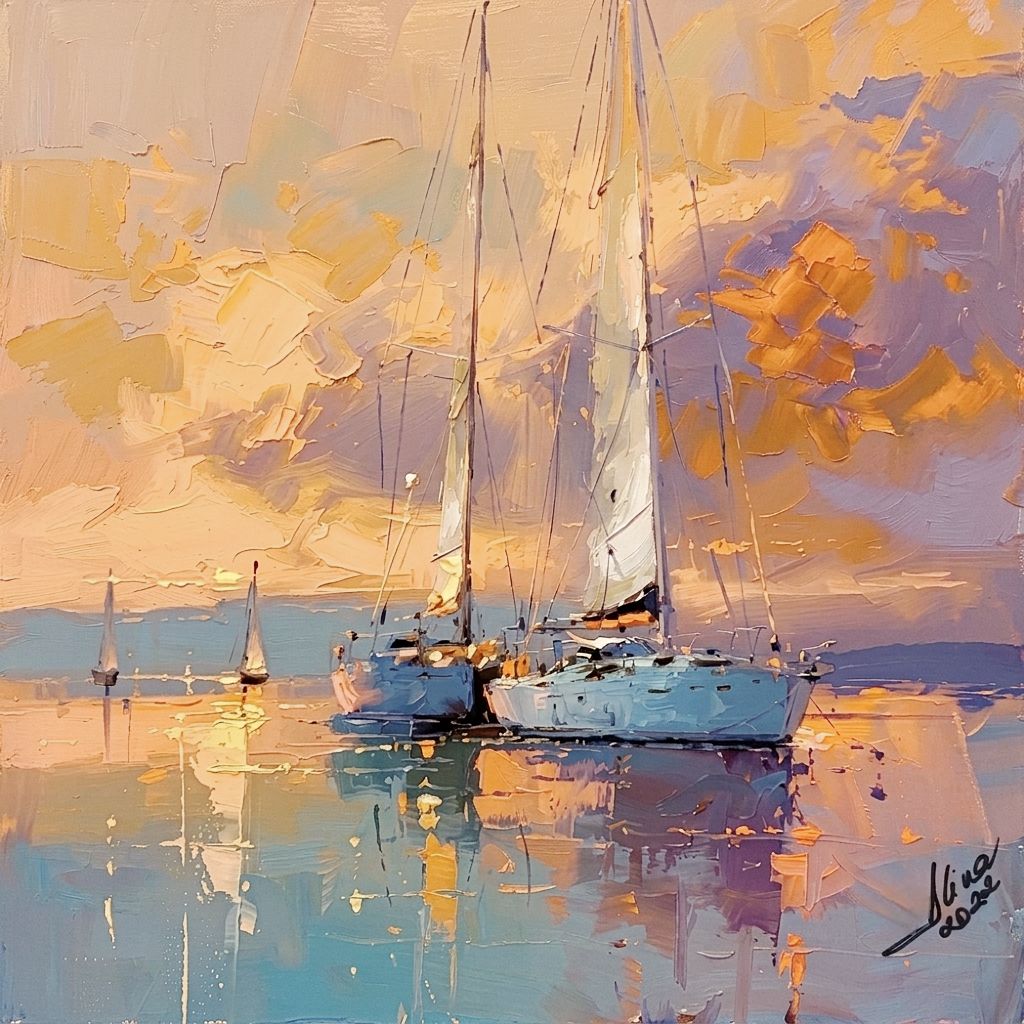 ArteDiAlina.com painting: Space in between